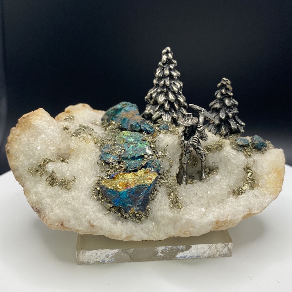 Miner on Quartz